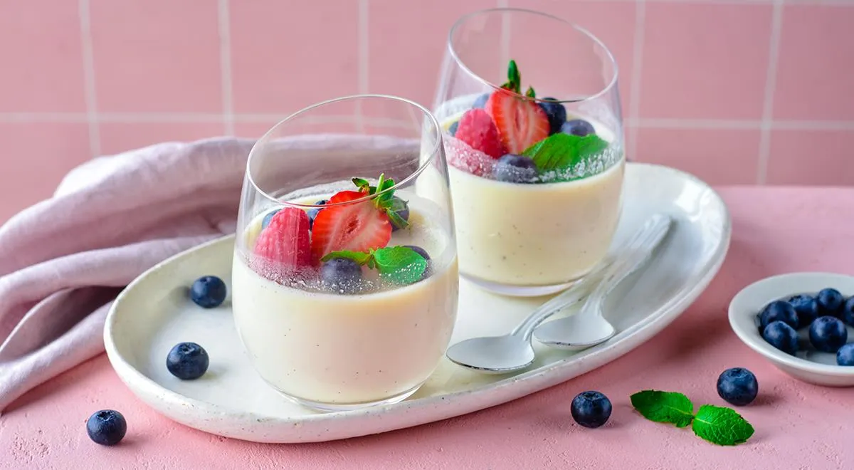 Klasická panna cotta doma