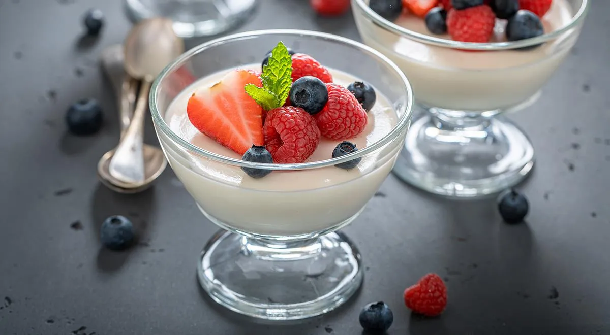 Klasická panna cotta doma