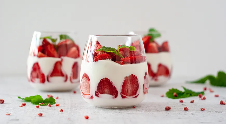 Nechajte sa inšpirovať krásnou prezentáciou Fresas con crema