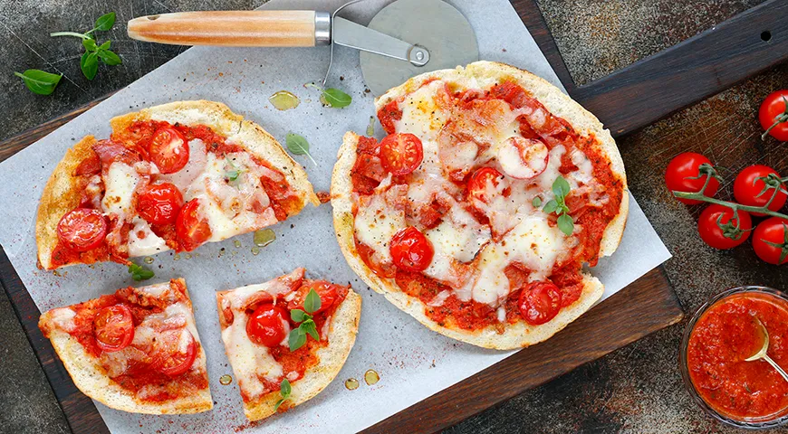 Rýchla pita pizza