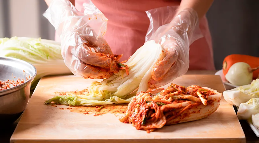 Technológia Kimchi (fermentácia alebo morenie), foto Shutterstock