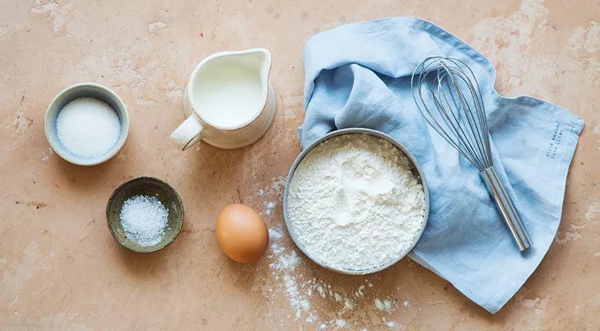 Rozloženie pre najjednoduchšie palacinky