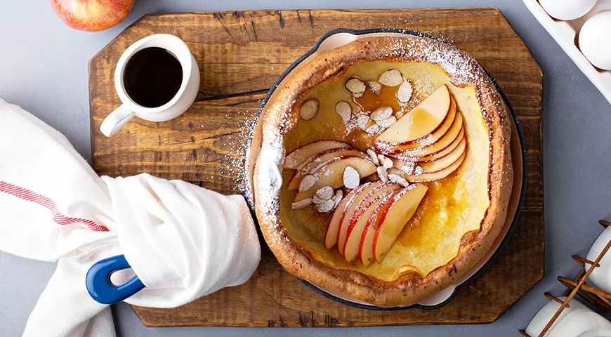 Holandská holandská detská palacinka, foto Shutterstock