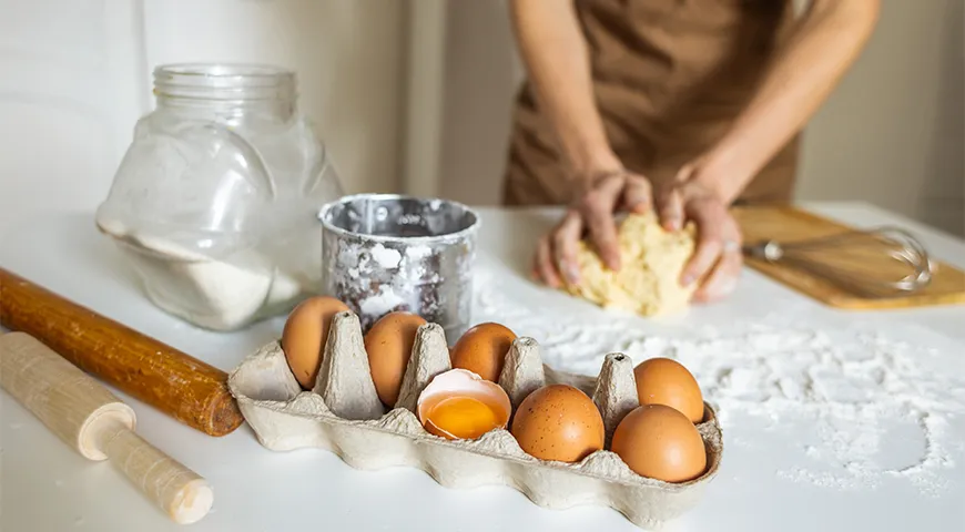 Tortellini cesto používa len dve zložky: múku a vajcia, alebo dokonca len žĺtky.