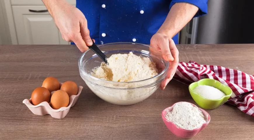 Všetky ingrediencie vymiešame do hladka.