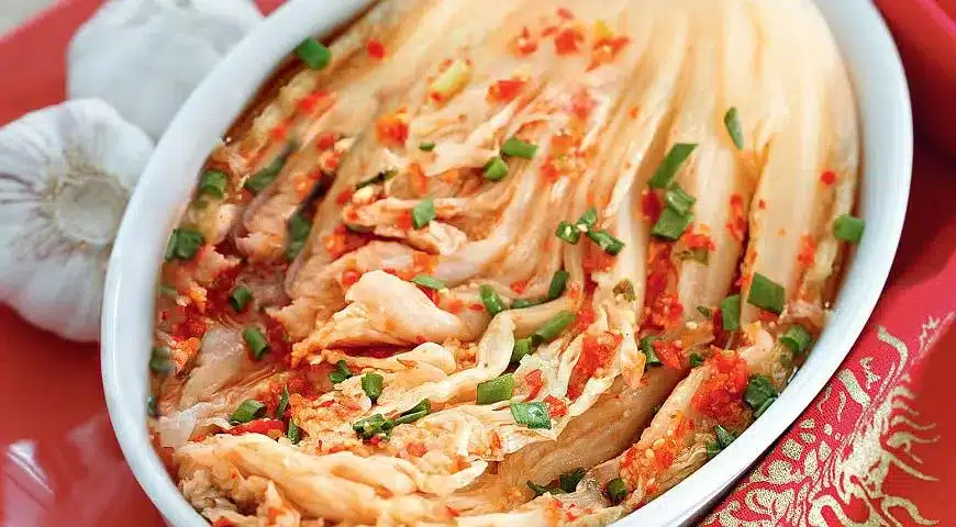 Kimchi, fotka hotového jedla